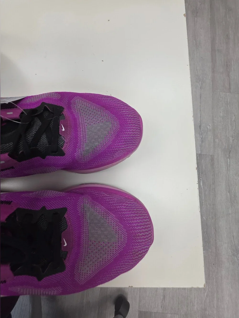 Nike Women’s Pink and Black Zoom Running Shoes GREAT SHAPE